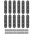 Jiozermi 12 Pcs Straight Brace, Flat 3.15 X 0.69 Stainless New. Price: $14.74.