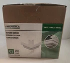 Amerimax - M0503 5" Outside Corner White Vinyl Box Of 4 New. Price: $39.99.