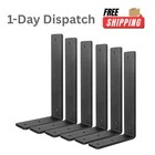 Aunulahca 6 Pack 12" Heavy Duty Shelf Brackets Black Steel New. Price: $52.65.