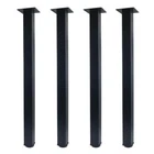 28 Inch Adjustable Metal Furniture Legs, Square Office Leg, Set New. Price: $62.99.