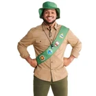 Womens Hyde And Eek Scout Halloween Costume Kit Boy Girl Hat Sash Patch Nip New. Price: $11.99.