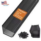 4 Ft. X 6 In. All-aluminum Gutter Guard Black Finish New. Price: $136.20.