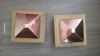 Deckorators 4" X Newport Copper High Top Treated Pine Post Cap (lot Of 2. Price: $21.97.