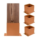 Iron Forge Tools 6X6 Post Base Concrete, 4 Pack 5.9"X 5.9", Brown Powder ... New. Price: $65.11.