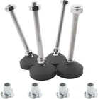 Luomorgo 4 Pcs M12 Leveling With T-nut, Anti Skid Threaded Rubber Feet, Adj New. Price: $21.37.