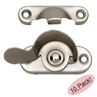 *10 Pack* Designers Impressions Satin Nickel Window Sash Lock: 53713-10 New. Price: $16.50.