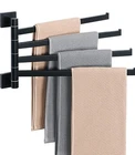 Alise Swivel Towel Bars, 4-ARM Rack, Storage Space Saving Wall Mount New. Price: $26.94.