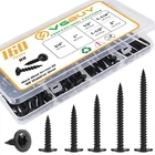 Vgbuy 160PCS #8 Modified Truss Head Wood Screws Assortment Kit, Black New. Price: $15.17.