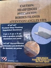 Lot 100 Amerimax 68708BX Silver Aluminum V-shape Pre-bent Step Flashing 4HX4X8. Price: $29.99.