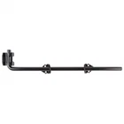 National Hardware N109-039 Steel Black Vertical/horizontal Cane Bolt 5/8X18 In. New. Price: $26.01.