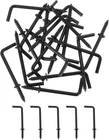 Uxcell 50 Pcs Shape Hooks, 1-1/2 Inch Right Angle Carbon Steel Small Scr New. Price: $15.99.