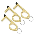 3 Pack Mobi Lock Brass Door Opener Key Chain Tool New. Price: $10.00.