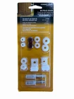 Bi-fold Door Top Pivot And Cap Repair Kit, Plastic Base Fits 3/8 In.hole 7539 New. Price: $11.66.