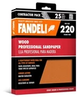 Fandeli Wood Sanding Paper 220 Grit 25 Sheets Of 9'' 9" By 11", Orange New. Price: $24.99.