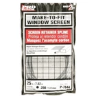 Prime-line .230X25' Screen Spline New. Price: $11.67.