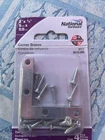 National Hardware N190-884, 2-1/2" X Corner Braces, Pack, V117 New. Price: $8.00.