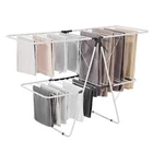 Vevor 2-TIER Foldable Clothes Drying Rack With Sock Clips & 31 Rods White New. Price: $42.99.