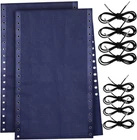 2 Pcs Gravity Chair Replacement Fabric With 8 Bungee Cord Lounge Cloth Mes New. Price: $46.99.