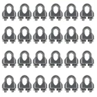 M4 5/32 Inches Stainless Steel Wire Rope Cable Clamp CLIP-24PCS New. Price: $15.94.