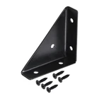 Uxcell 4PCS Angle Corner Brackets 66MM, Cold Rolled Steel Braces Black New. Price: $22.99.