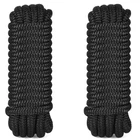 Dock Lines - Pack 1/2" X 25' Double Braided Nylon Marine Rope With 12" Eyel... New. Price: $41.02.