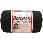 Black Pepperell BB6100042 6MM Bonnie Macrame Craft Cord Yard Rope New. Price: $28.70.