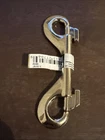 Campbell Chain 3/8" X 4" Nickel-plated Zinc Double Ended Bolt Snap T7615302 New. Price: $10.00.