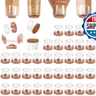 Chunzexi 48 Pack Chair Leg Protectors For Hardwood Floors Silicone Felt New. Price: $46.08.
