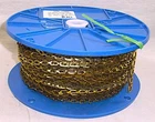 Acco 2331-11005 Size 1/0 Solid Brass Plumbers Safety Chain 200' Roll New. Price: $175.00.