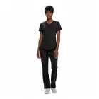 Natural Uniforms Women's Ultra Soft Y-neck Scrub Set 8200-9200 Black X-small New. Price: $44.71.