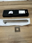 Signature Hardware 449623 12" Modern Square Shower Arm And Flange, Nickel Read Open. Price: $31.49.