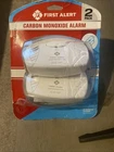 First Alert 1042411 Battery Back-up Electrochemical Carbon Monoxide Detector 2PK Open. Price: $19.99.