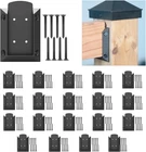 20PCS Deck Railing Connectors For 2X4 Wood Post KF4013 160 Rust-free Screw New. Price: $30.47.