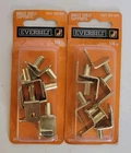 (lot Of 2) Everbilt 1/4 In. Brass Plated Angled Shelf Support (8-PACK) New. Price: $11.99.