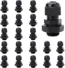 20PCS 3/8'' Npt Cable Gland Waterproof Adjustable 4-8MM 0.16-0.31INCH Nylon New. Price: $20.44.