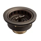 Kitchen Sink Strainer With Basket & Wing Nut Stopper 3-1/2" Casting Body New. Price: $59.85.