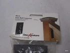 Pack - Deckorators ,black Stair Rail Connector 1.5" 5.5" Fit 2X6 New. Price: $14.62.