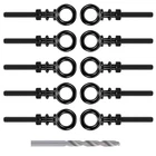 Riayer 10 Pack Bolt, 1/4 X 2" T316 Stainless Steel Eyebolts, Heavy Duty ... New. Price: $34.15.