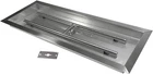 Celestial 30" X 10" Drop-in Fire Pit Pan W/burner, Stainless Steel, 125,000 Btu, New. Price: $82.50.