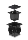 Uni-green Catch Basin Kit 12X12 Inch With Debris Basket And Grating Square ... New. Price: $85.78.