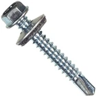 Hillman #12 14 X In. Washer Head Self-drilling Sheet Metal Screw (100 Ct.) New. Price: $33.81.