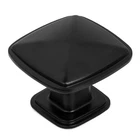 Ilyapa Black Square Kitchen Cabinet Knobs - 25 Pack Of 1/4" Pk, New. Price: $34.52.