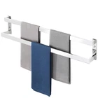 Alise 32" Double Towel Bar Wall Mount SUS304 Stainless Steel Bathroom Rack New. Price: $86.52.