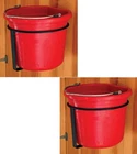 Scenic Road Mfg # SR300 Wall Mount Feed & Water Pail Ring Holders - 2 Pack New. Price: $79.97.
