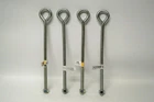 National Hardware 1/2" X 12" Zinc Plated Eye Bolts N100-384 2160BC (qty 4) New. Price: $15.25.