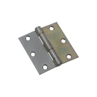 National N195-651 Pack (2) Zinc Steel 3" Broad Utility Door Hinges 7160591 New. Price: $6.49.