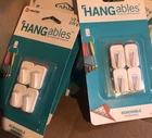 (2) Velcro Brand Hangables Micro Plastic Removable Fasteners 4 Pk New. Price: $10.00.