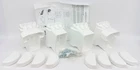 Barrette Finyl Line Rail Swivel Horizontal Adjust Bracket Kit 73018805 White New. Price: $29.99.