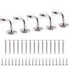 5 Pack Stainless Steel Wall Mount Stair Handrail Brackets W/base Flange Cover... New. Price: $25.97.