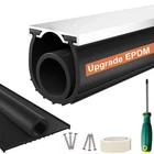 Garage Door Seals Bottom Rubber 20FT Epdm Weatherproof With Pre-dri New. Price: $110.22.